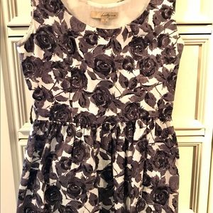 Floral B&W Dress